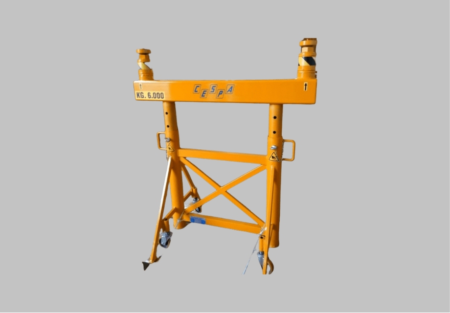 Lifting Jack Accessories - Twin Safety Stands for Body Shell Support